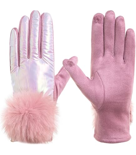 UGG Women's Leather Sheepskin Vent Gloves with Conductive Tech