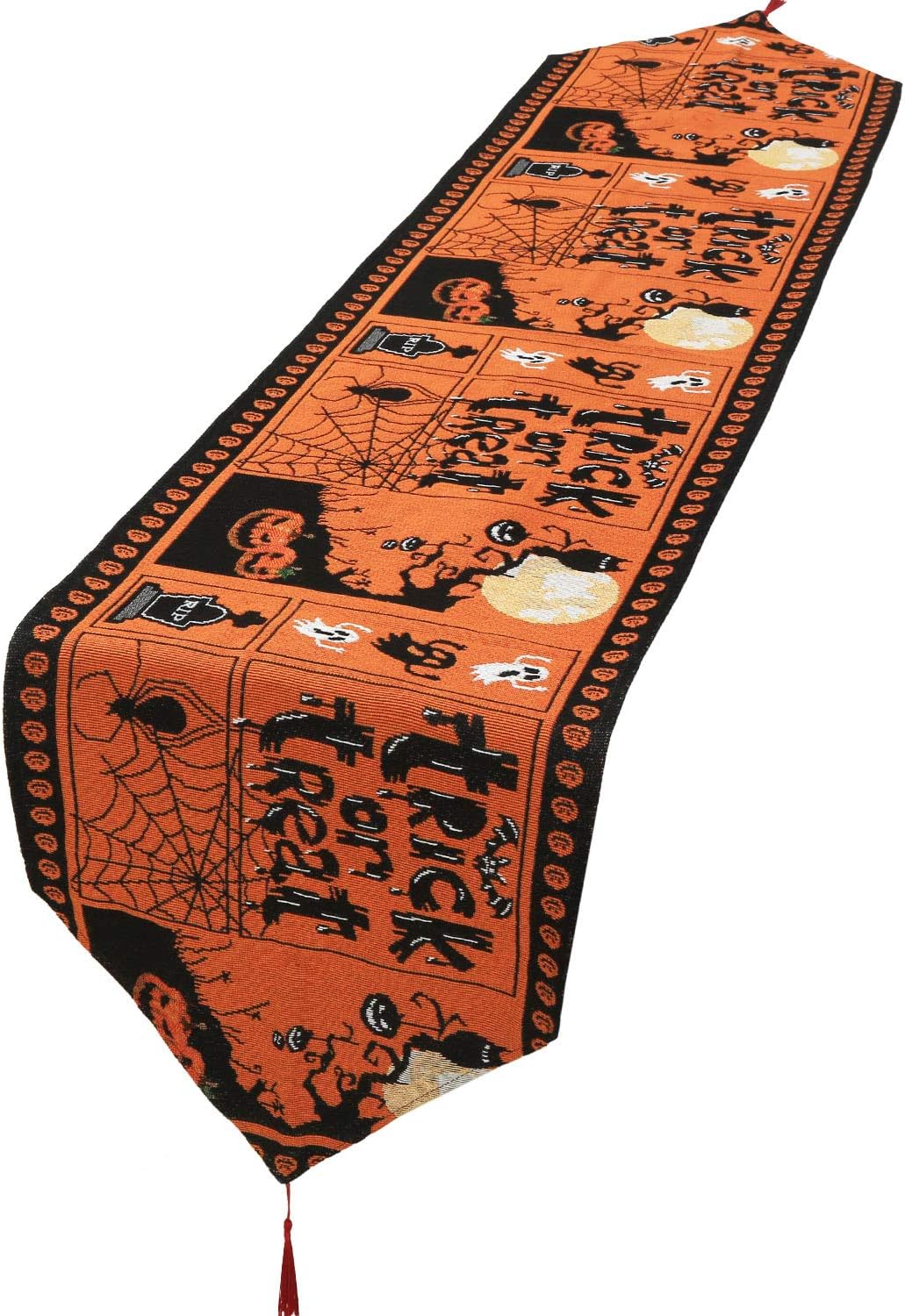 Best Deep Orange Table Runner