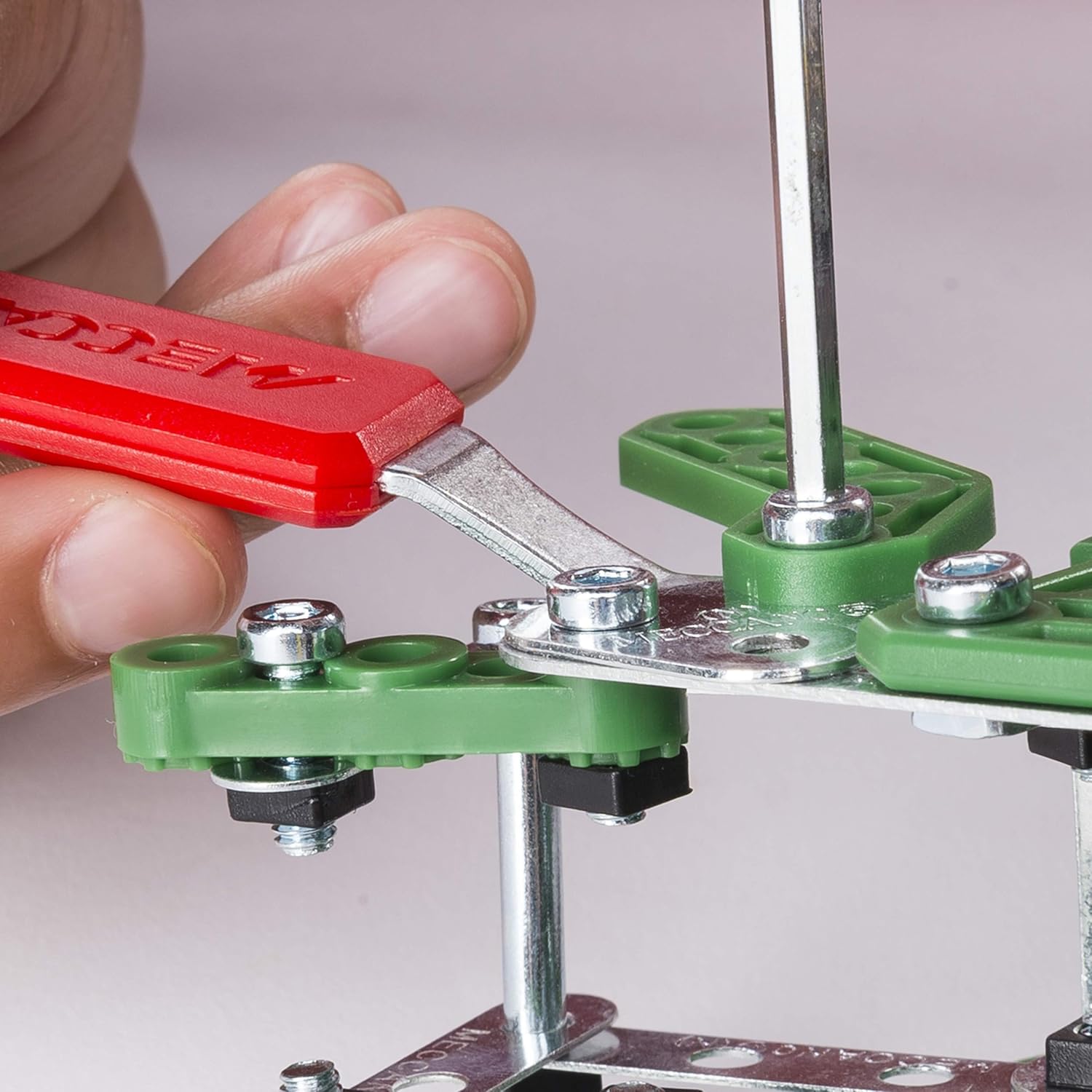 meccano john deere excavator