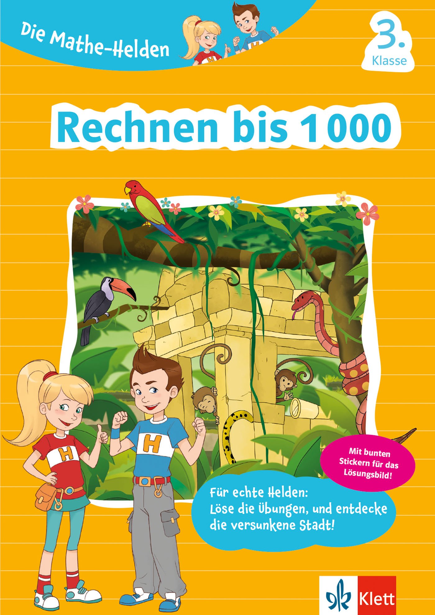 Klett Die Mathe Helden Rechnen Bis 1000 3 Klasse Amazon Com Books