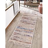 Unique Loom Deepa Collection Area Rug - Beatriz (Runner 2' 6" x 12' 0", Multi/ Beige)