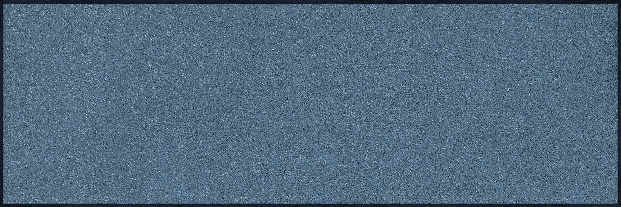 Wash+Dry Door Mat Steel Blue 60x180 cm blue