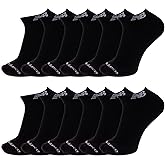 New Balance Unisex Adult Performance Cushioned Low Cut Socks (12-Pack)