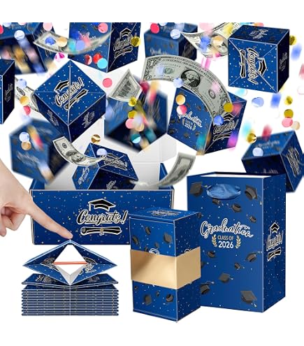 Amazon.com: Tenceur 14 Pcs 2026 Graduation Explosion Gift Boxes 12