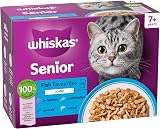 Whiskas 7+ Cat Pouches Fish Favourites in Jelly 12x85g view 2