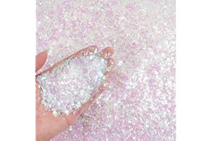KOLEWO4EVER 28OZ Christmas Artificial Snow 17.6OZ White Artificial Snow,10.6OZ Twinkles Snowflake Fake Snow Metallic Glitter Snow Xmas Snow Decoration Craft Sparkling Snow Powder Filler for Christmas Party Decor