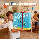 JOYIN Inflatable Volleyball Court & Basketball Hoop Pool Float Set Blue view 8