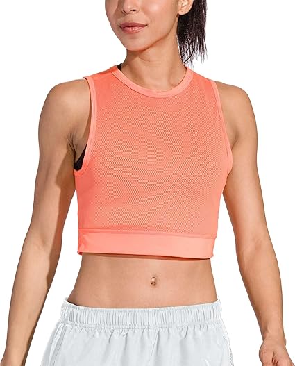 nike miler crop tank