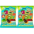Fruiti Snacks, sweet or Sour, hit or miss, Assorted Fruit Flavored tik tok Jelly Candies, 12.6 oz, 9 Pieces, 2 pack
