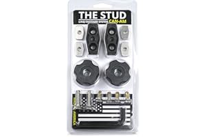 Litt Industries The Stud Solid Mount LinQ Tie Down Anchor System for Can Am Maverick / X3 and Other Models (2 Pack)