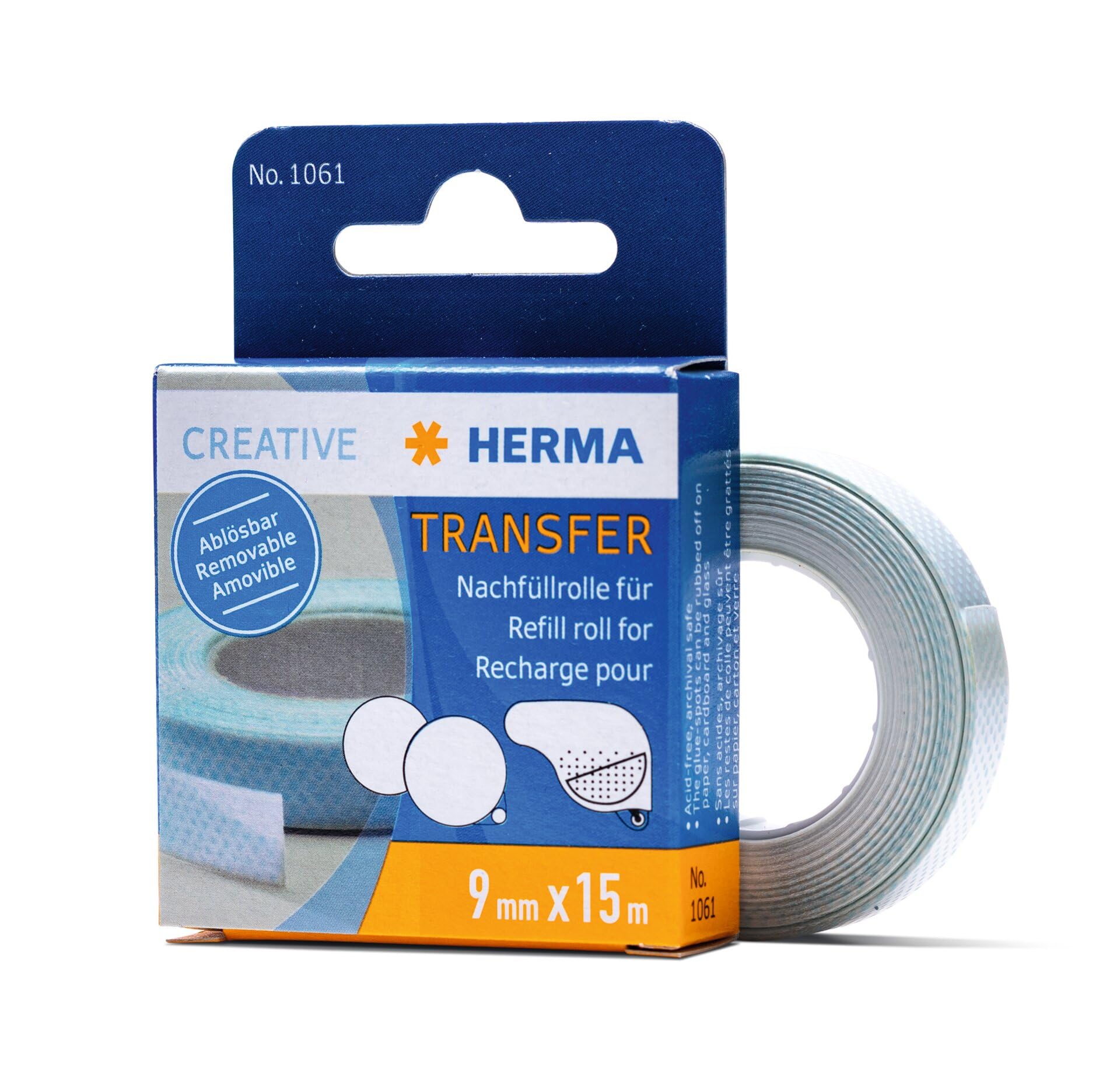 Herma Non-Permanent Glue Refill Roll