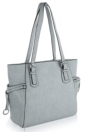 MKF Collection by Mia K. Farrow Sloane Women Tote Bags Top Handle Satchel Handbags Work-Friendly Bag by Mia K Farrow