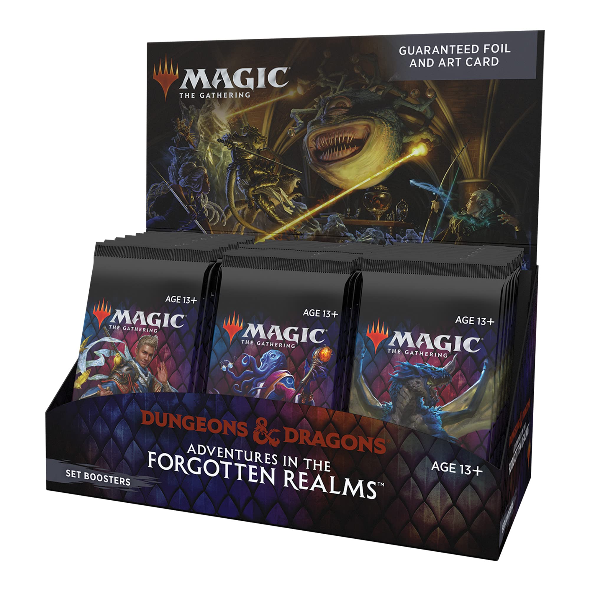 Magic The Gathering Adventures in The Forgotten Realms Set Booster Box, 30 Packs