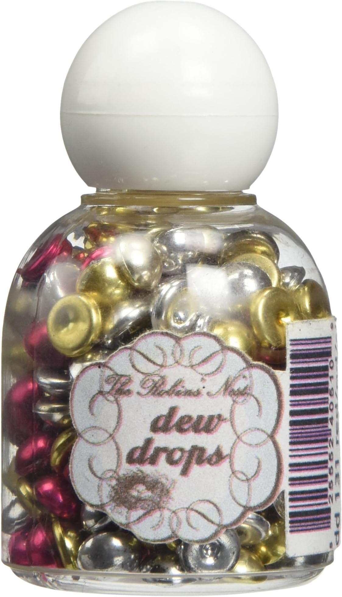 ROBINS NEST Dew Drops Small Bottles-Red/Gold/Silver