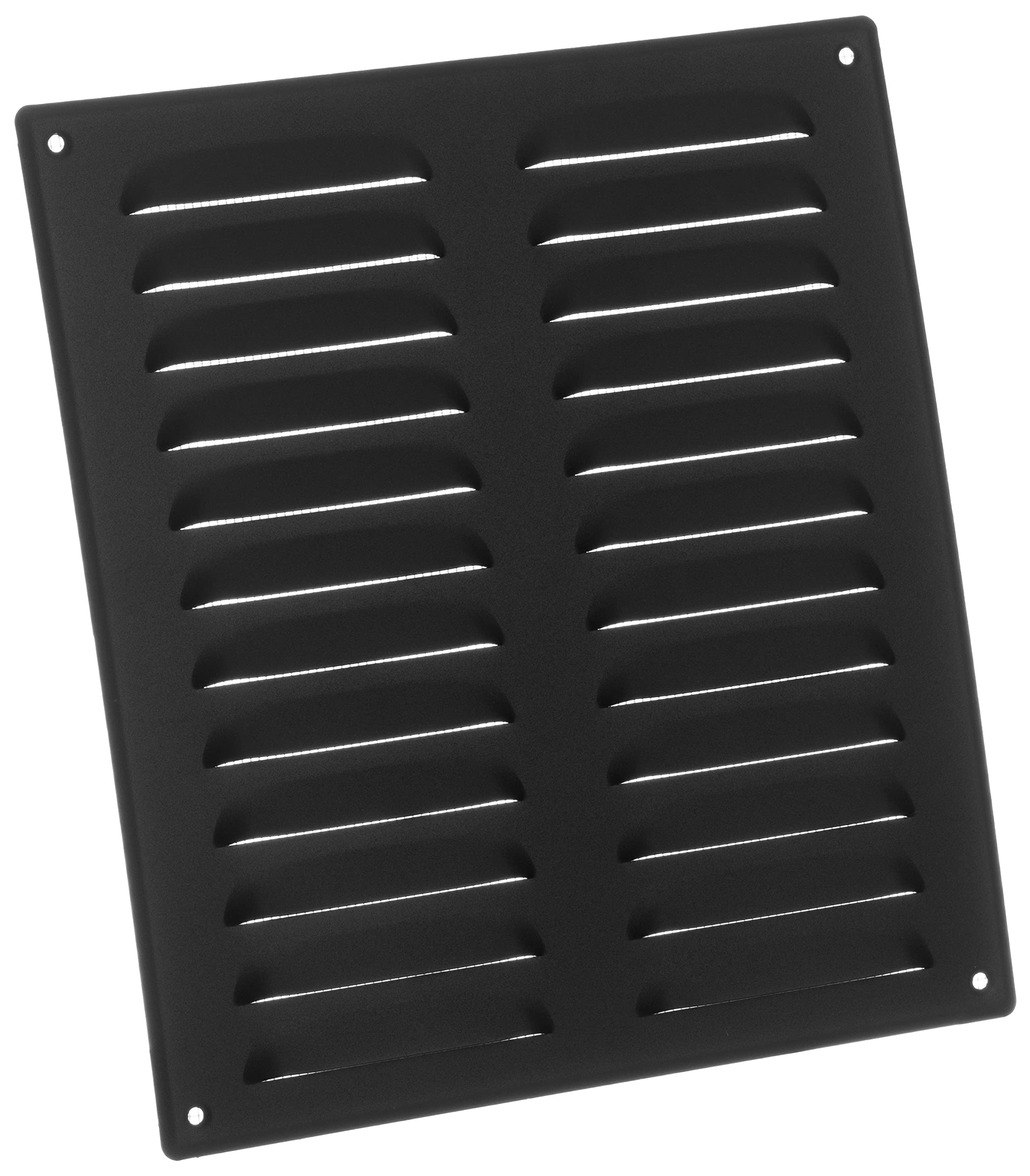 Steinberg14 Anthracite 260x280mm Metal Air Vent Cover with Insect Mesh - 10x11 inch Ventilation Grille - Rectangular Air Vents for Outdoor and Indoor - Air Vent Register for Walls and Ceilings