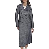 Levi's Womens Maxi Length Double Breasted Wool Blend Coat
