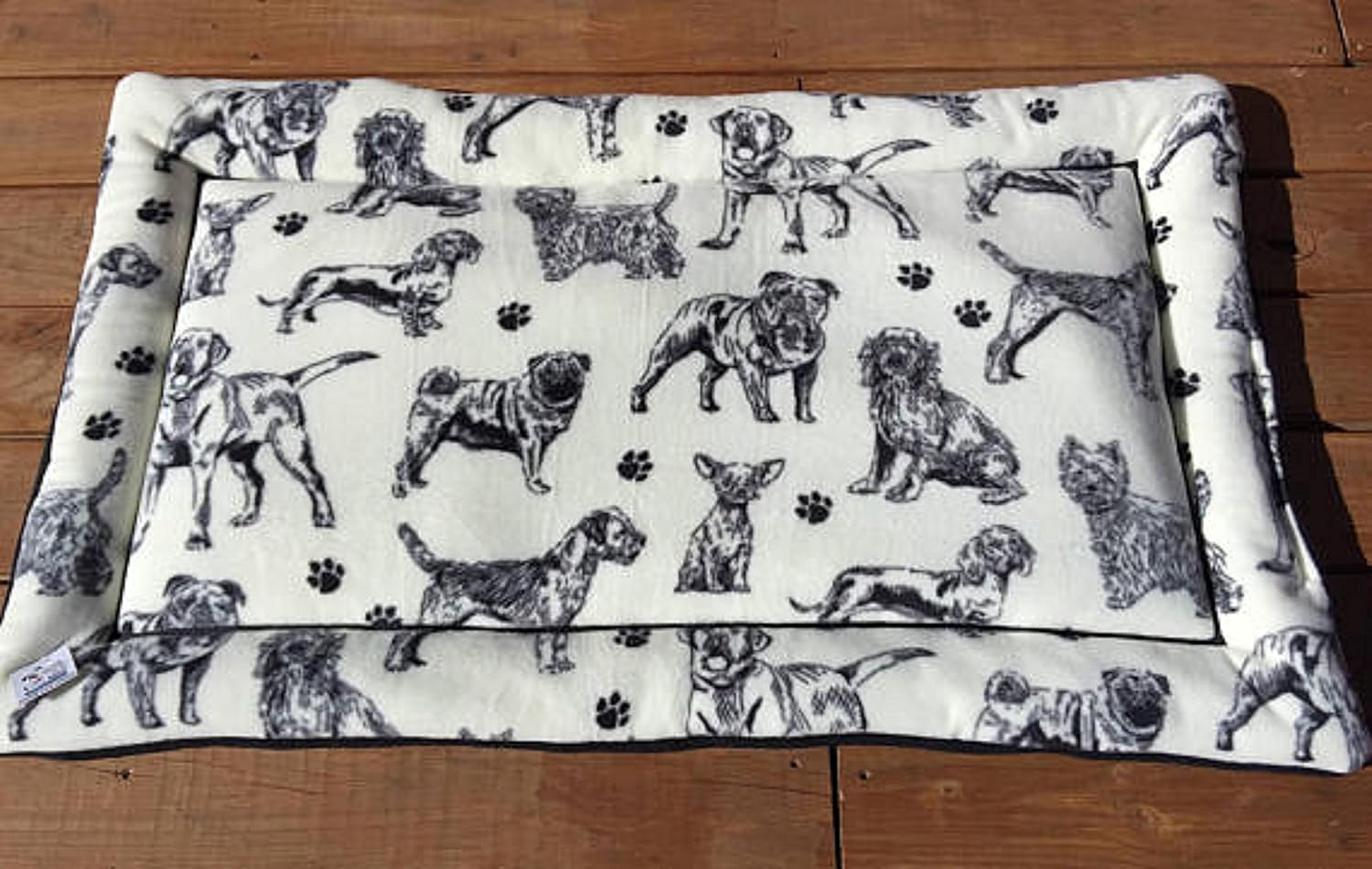 Big Dog Bed XL Plush Crate Pad Fits 30x48 Kennel Washable