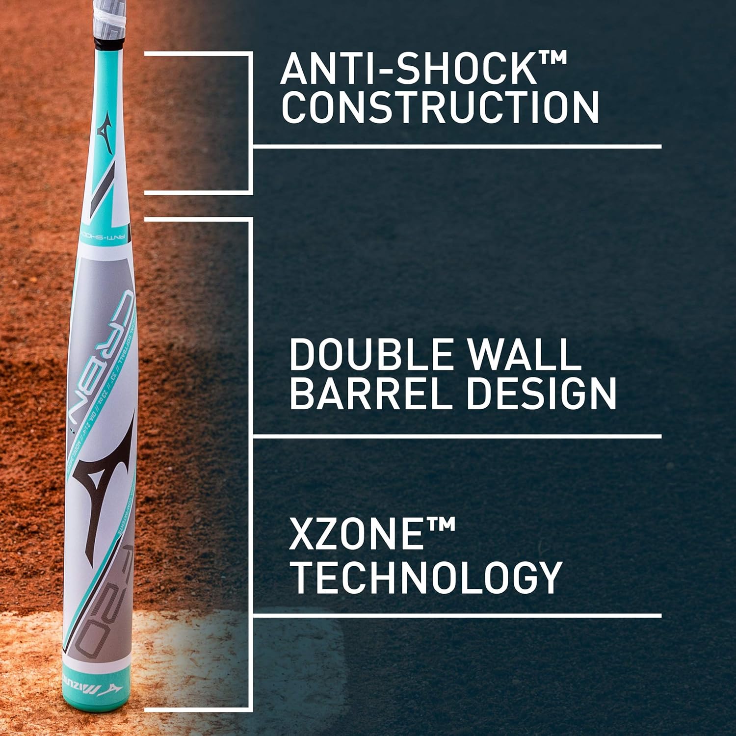 mizuno composite fastpitch softball bat