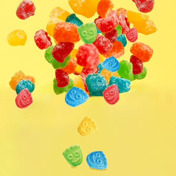 SOUR PATCH KIDS BITES SOFT & CHEWY GUMMY CANDY, BULK CANDY, 12-1.8 OZ TUBES