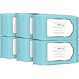 Aesthetica Makeup Removing Wipes - Facial Cleansing Towelettes - Hypoallergenic & Dermatologist Tested Make up Remover - Oil & Fragrance Free - Made in USA - 30 Ct (6 Pack)