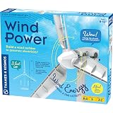 Thames & Kosmos Wind Power V5.0 STEM Experiment Kit, Build a 3ft-Tall Model Wind Turbine & Explore Clean, Renewable Energy, Optimized for Use Outdoors & Indoors, Experiments & Discovery for Ages 8+