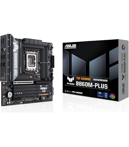 Amazon.com: ASUS TUF Gaming B860M-PLUS WiFi, Intel mATX