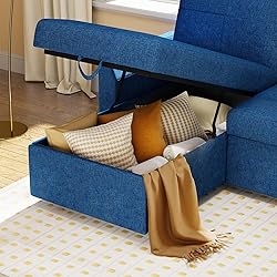 PaPaJet Sofa Bed, Sofa Sleeper with Storage