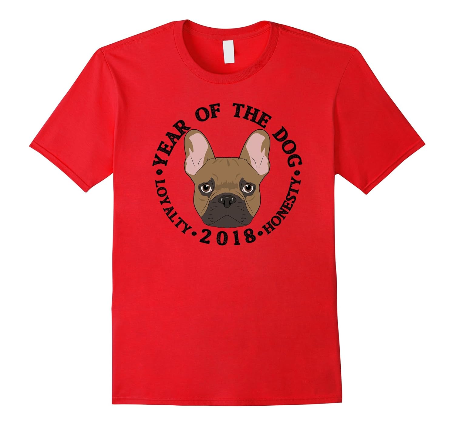 Happy New Year of the Dog 2018 Tee Cute Owner-F. BULLDOG-ANZ