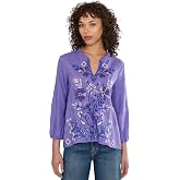 Johnny Was Ruffle Field Blouse - Adina