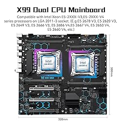 SHANGZHAOYUAN X99 Dual CPU Motherboard Intel LGA