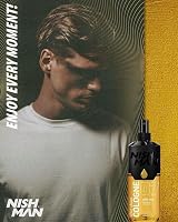 Nishman Gold One 07 After Shave Cologne 400ml Men Relaxing Refreshing Spray view 2