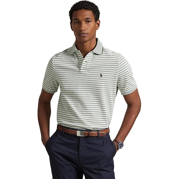 POLO RALPH LAUREN Men's Classic Fit Big Pony Logo Polo Shirt (X
