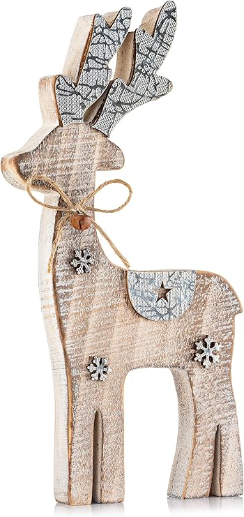 Amazon Com Zilo Novelties Reindeer Decor Farmhouse Holiday