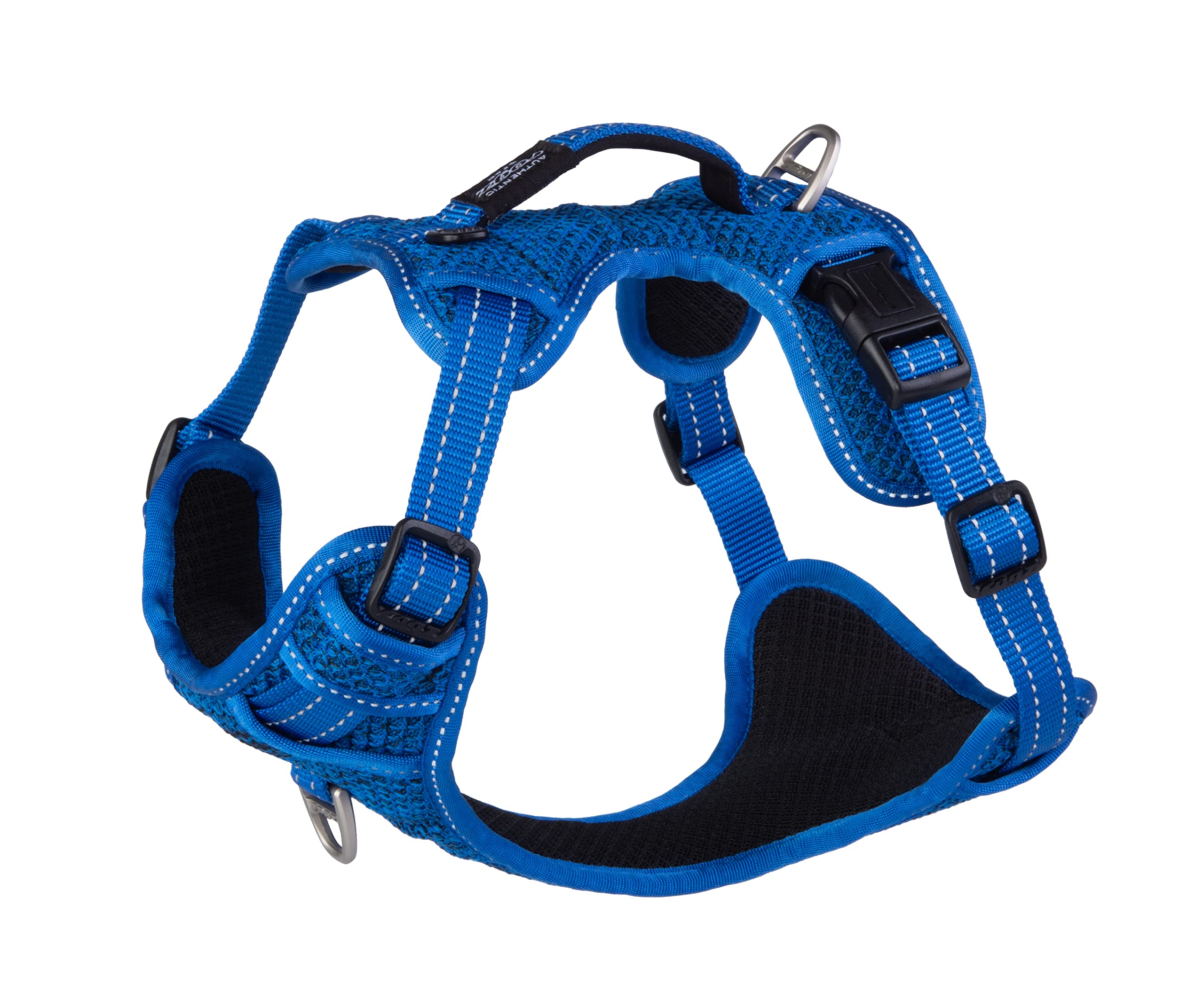 Rogz Explore Padded Harness Blue Medium