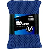 VIKING Mesh Bug Sponge, Bug and Tar Remover for Car, 1 Pack | Non-Scratch Reusable Mesh Car Wash Sponge