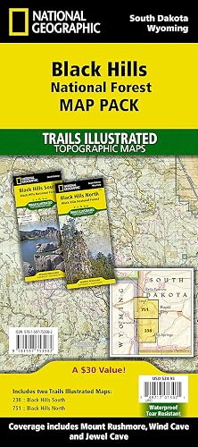 Download National Geographic Trails Illustrated Black Hills National Forest Map Pack South Dakota, Wyoming PDF