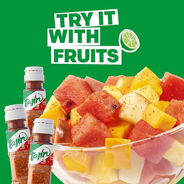 TAJÍN CLÁSICO CHILE LIME SEASONING MINI DISPLAY 0.35 OZ, 40 MINI BOTTLES (PACK OF 1)