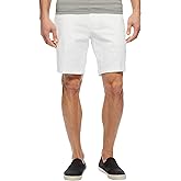 Nautica Men's Classic Fit Flat Front Stretch Solid Chino Deck Short