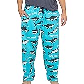 Lazy One Funny Ocean Pajama Pants For Men, Men's Separate Bottoms, Lounge Pants, Fishing PJs