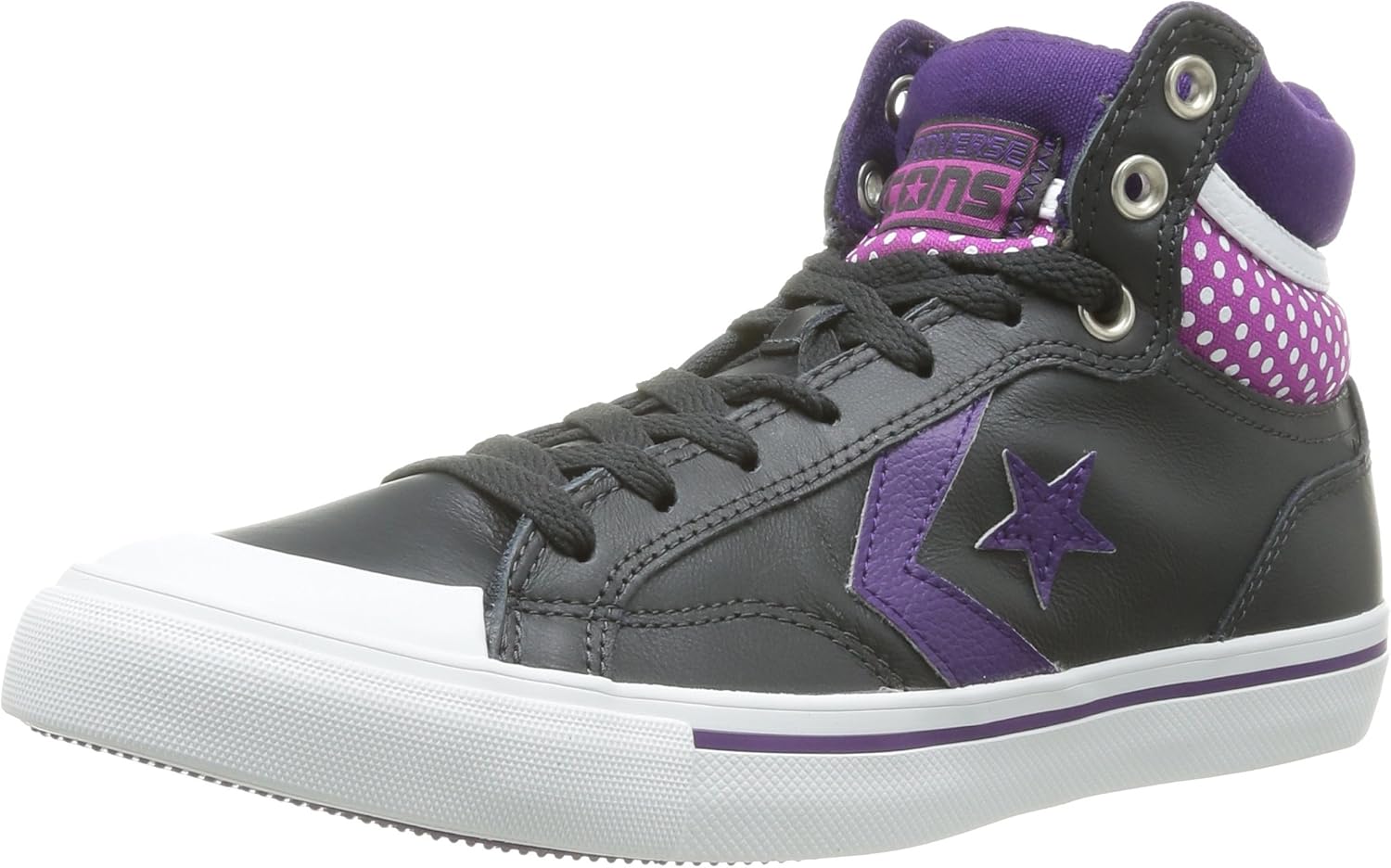 converse grise brillante