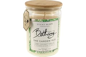 Sticky Bumps Bethany Hamilton 10oz The Garden Isle - Lime, Coconut, Vanilla Signature Candle