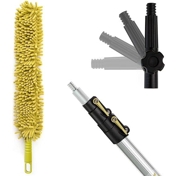 Docapole 5 12 Foot 1 5 3 5m Extension Pole Microfiber Ceiling