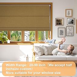 BERISSA Roman Shades for Interior Windows, Room