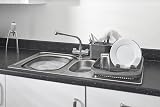 Addis Plate Dish Draining Rack Metallic Grey 1 view 6