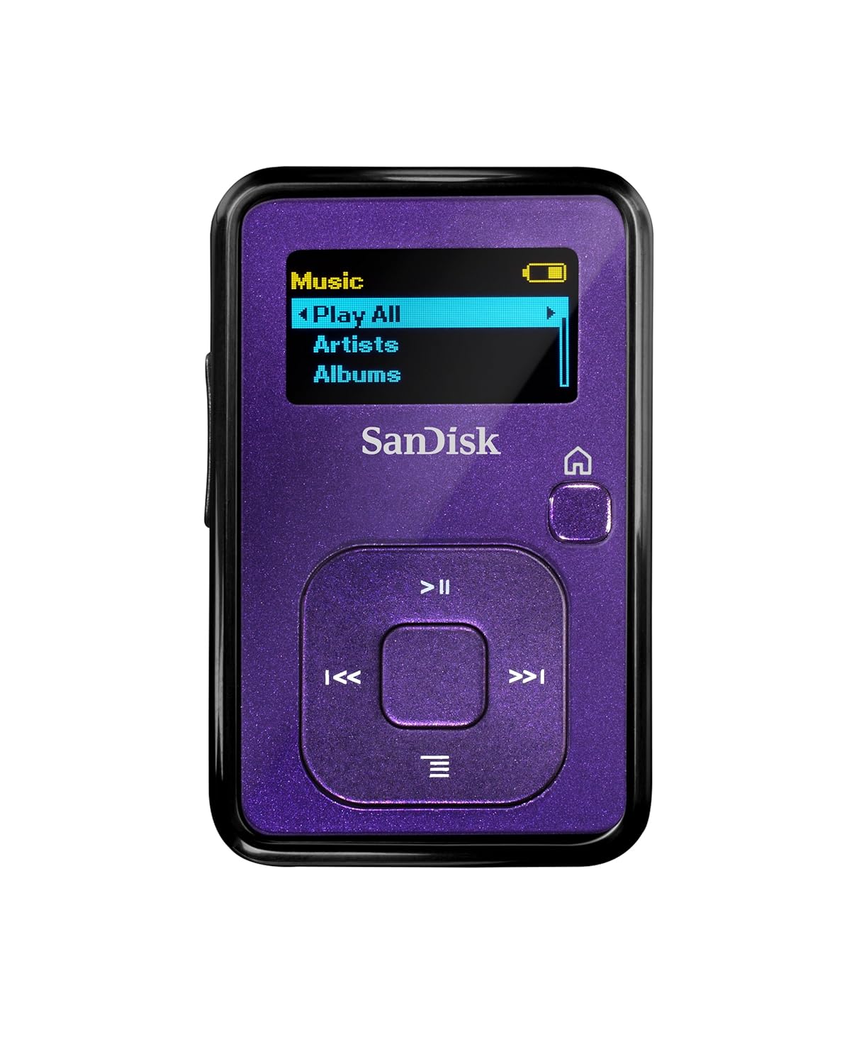 Amazon.com: SanDisk Sansa Clip+ 8 GB MP3 Player (Black) (Discontinued by  Manufacturer): Home Audio & Theater