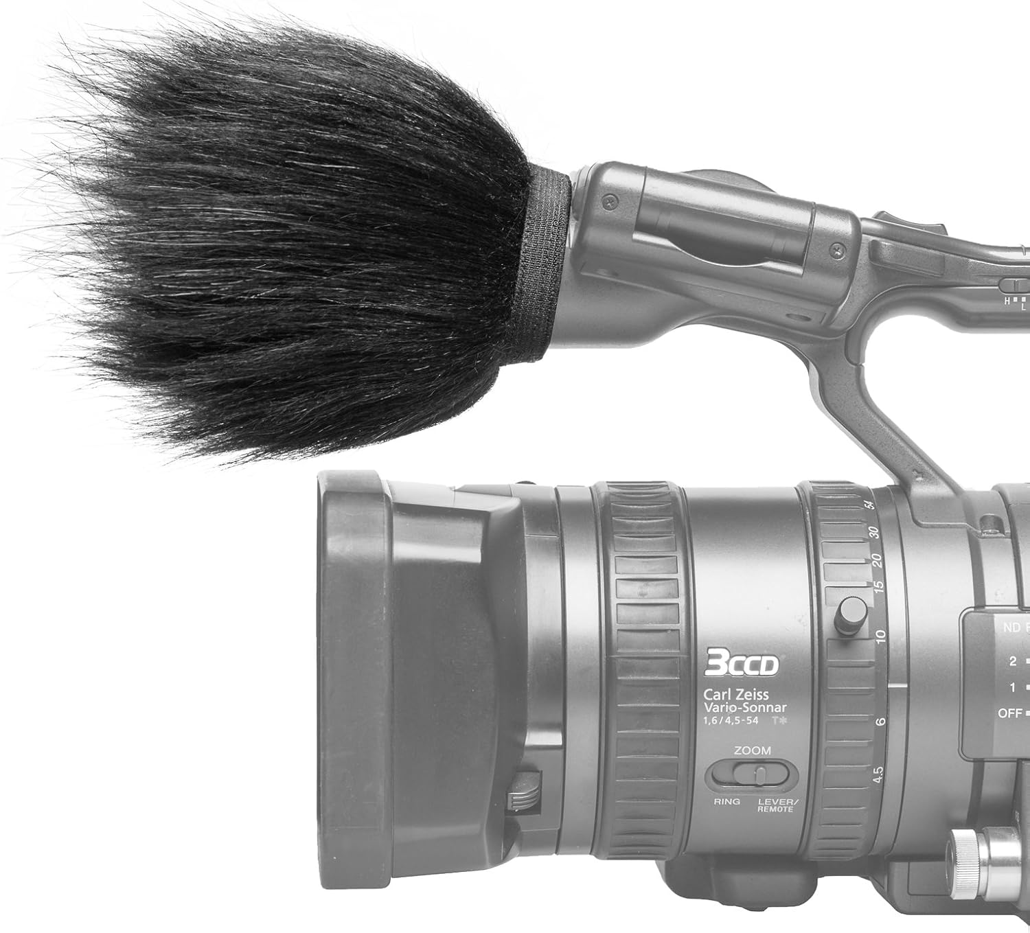 Gutmann Microphone Fur Windscreen Windshield for Panasonic HC-X1000 / HX-X1000E, Transparent