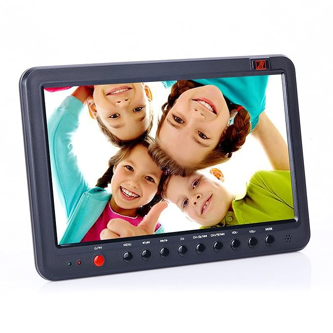Tragbare HD-TV mit DVB-t DVB-T2/DVB-T USB PVR TV Recorder mit Timeshift 10,1 Zoll kleinen Bildschirm digital LCD