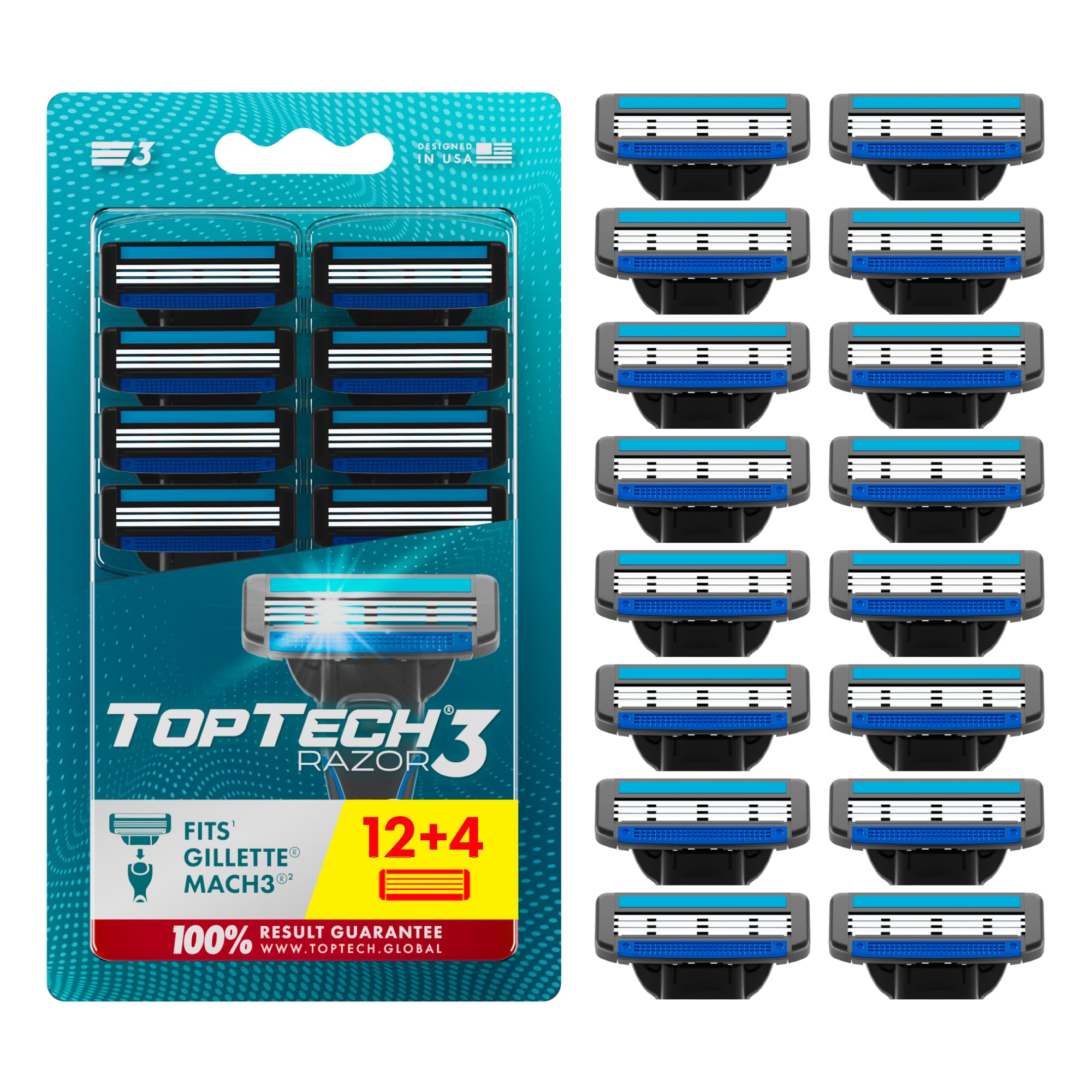 Razor 3 for Men - Replaceable Cartridges for Manual Shaving Razor - 3 ...