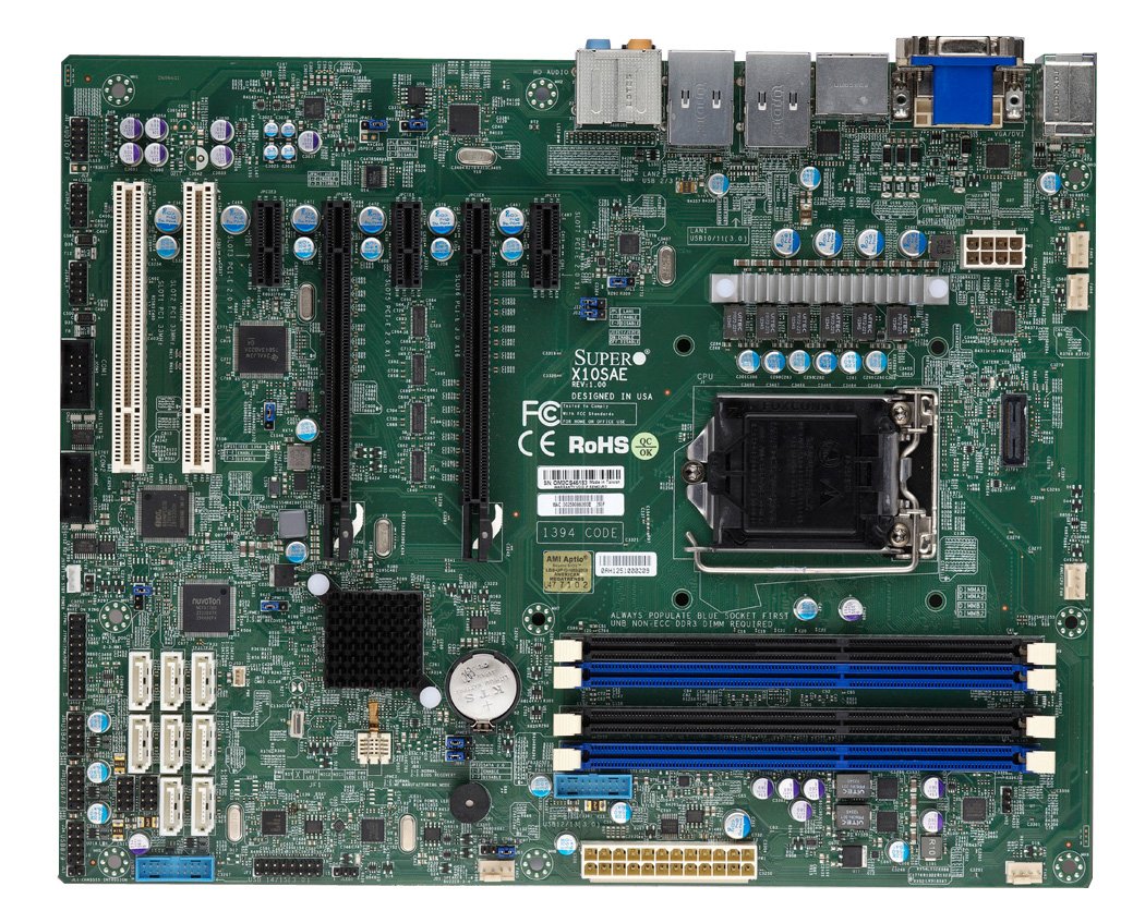 Supermicro MBD-X10SAE-O SATA Motherboard (Single SKT, Intel C226 Chipset)
