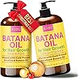Batana Oil Shampoo and Conditioner Set | Clarifying Hair Growth Treatment for Thinning Hair | Thickening Formula for Men & Wo
